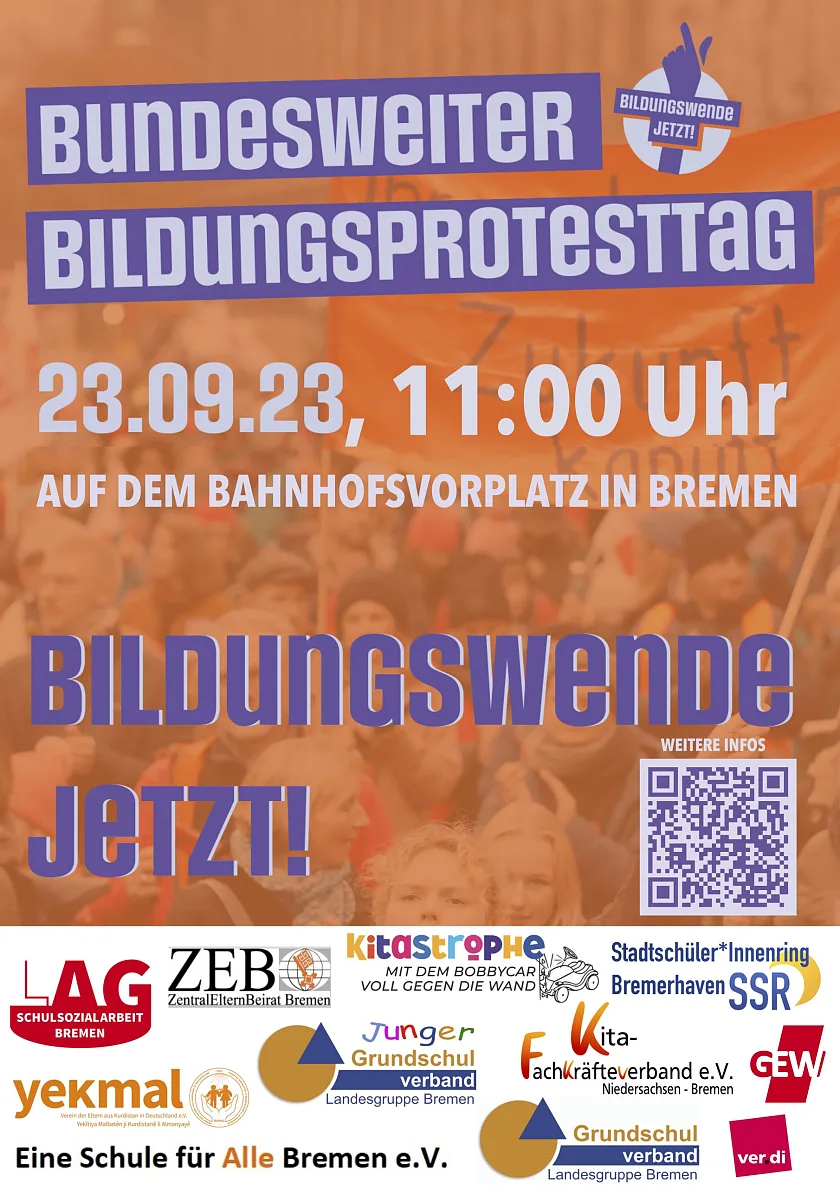 Hier sind Informationen über die Demonstration zu sehen